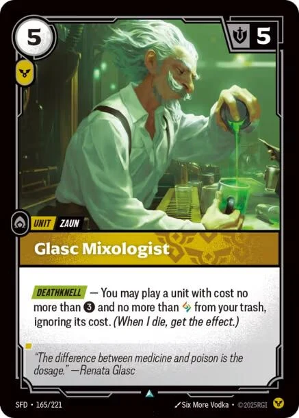 Glasc Mixologist (165/221) (Spiritforged)