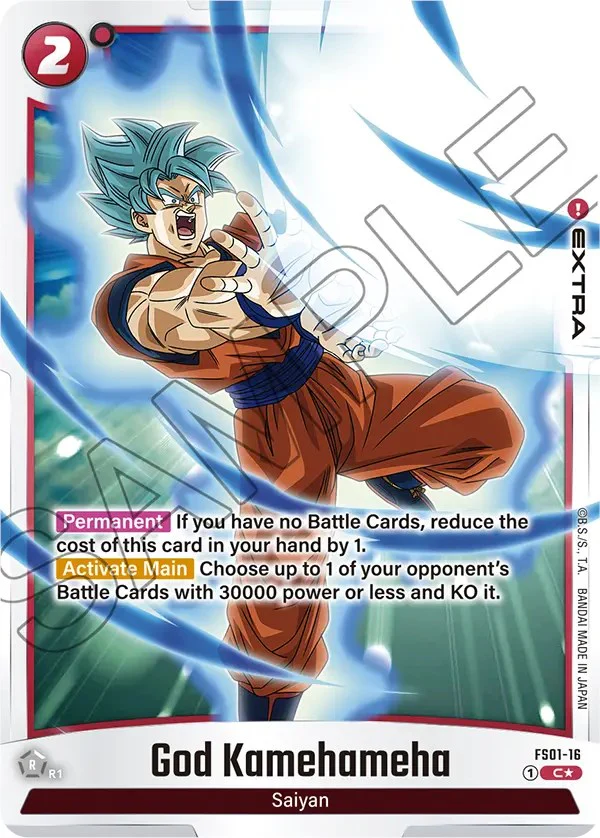 God Kamehameha (Bonus Pack Alternate Art) [Starter Deck: Son Goku] - Image 4