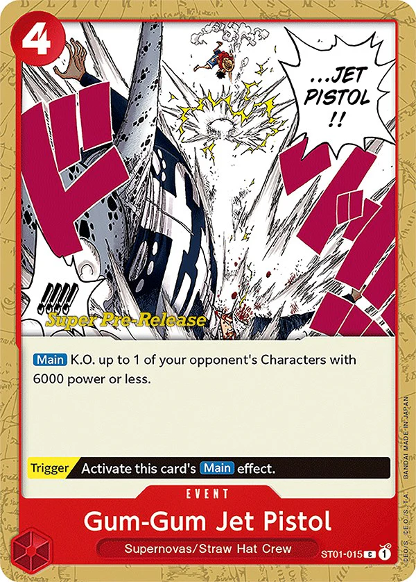 Gum-Gum Jet Pistol [Super Pre-Release Starter Deck: Straw Hat Crew]