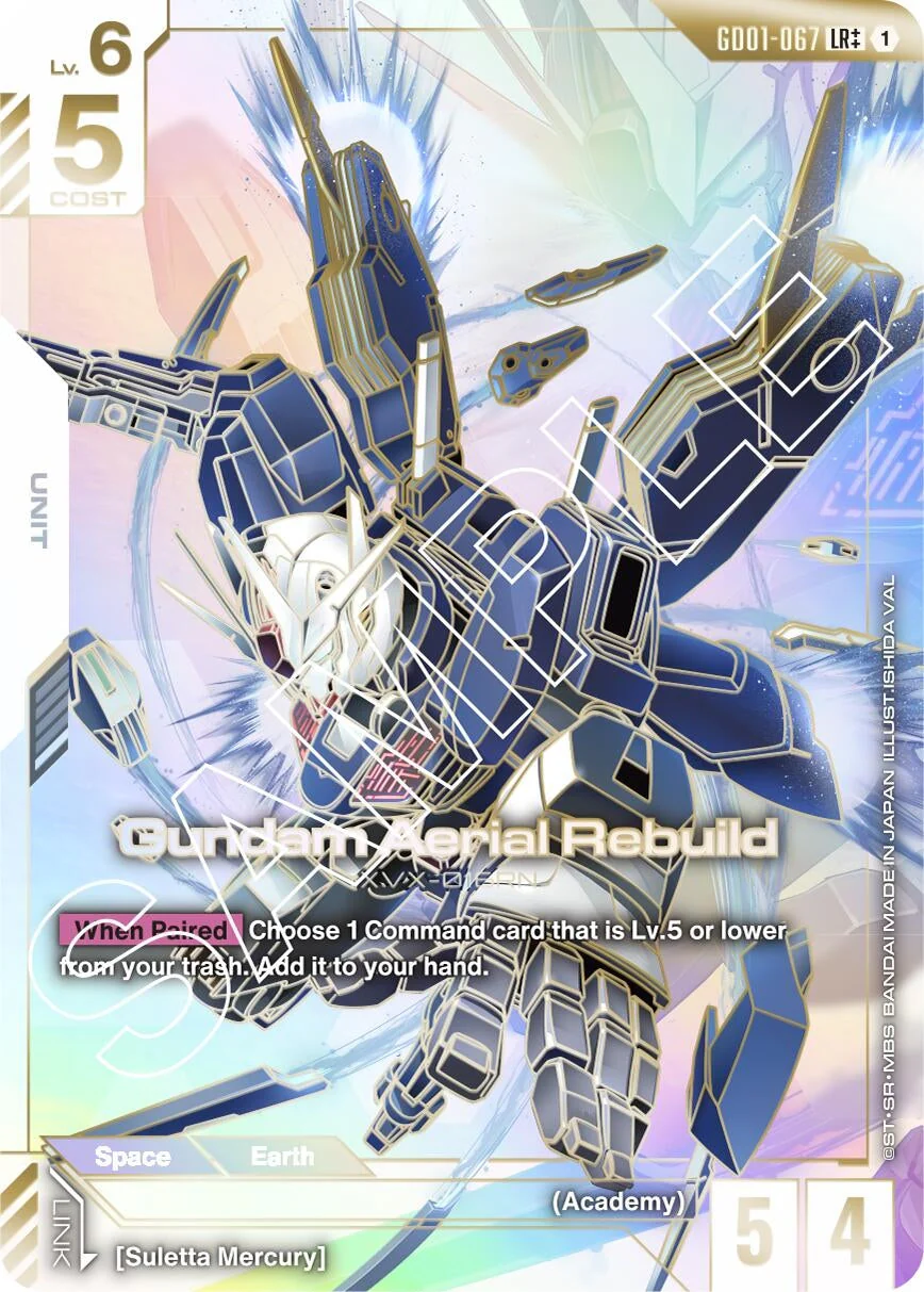 Gundam Aerial Rebuild (LR++) (GD01-067) (GD01)