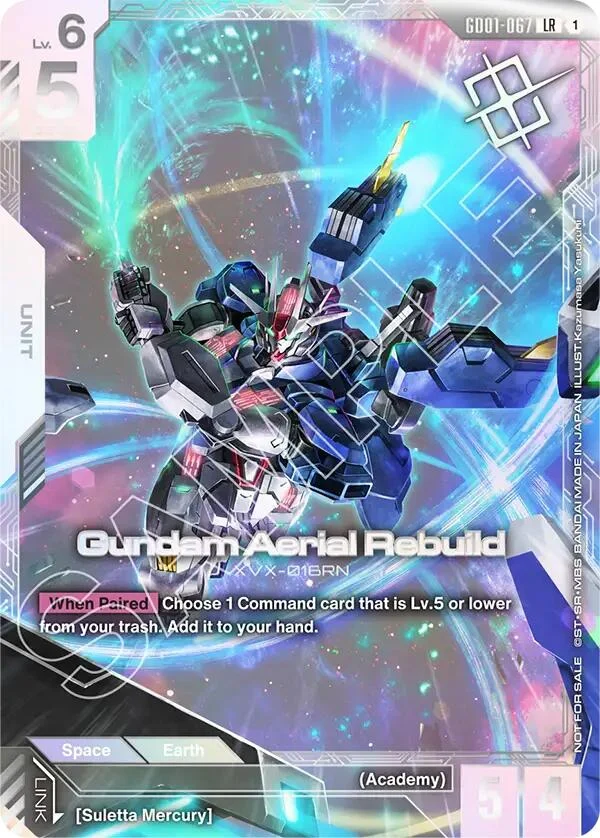 Gundam Aerial Rebuild (Newtype Challenge 2025 Mission1) (GD01-067)