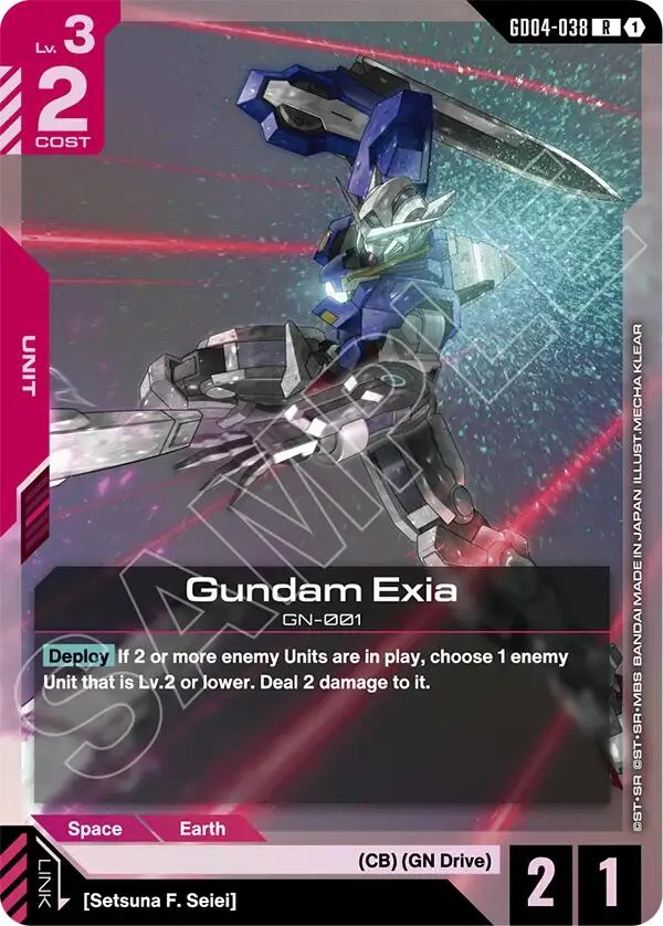Gundam Exia (GD04-038) (GD04-038) (Phantom Aria)