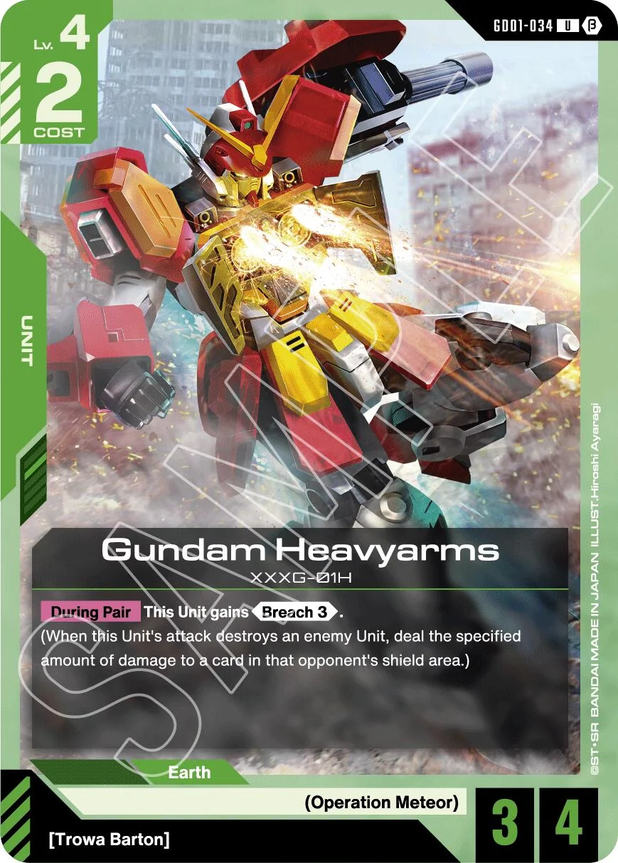 Gundam Heavyarms (GD01-034)