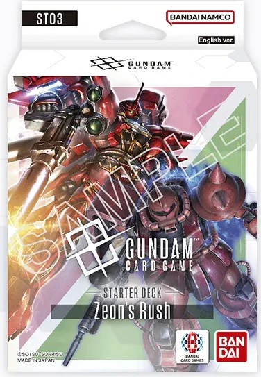 Gundam - ST03 - Zeon's Rush Starter Deck