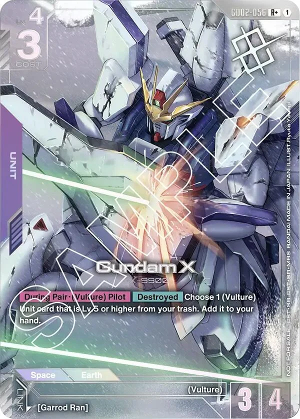 Gundam X (GD02-056) (Store Tournament Winner Pack 02) (GD02-056)