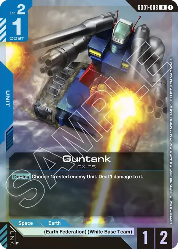 Guntank (Championship Participation Pack 01) (GD01-008)