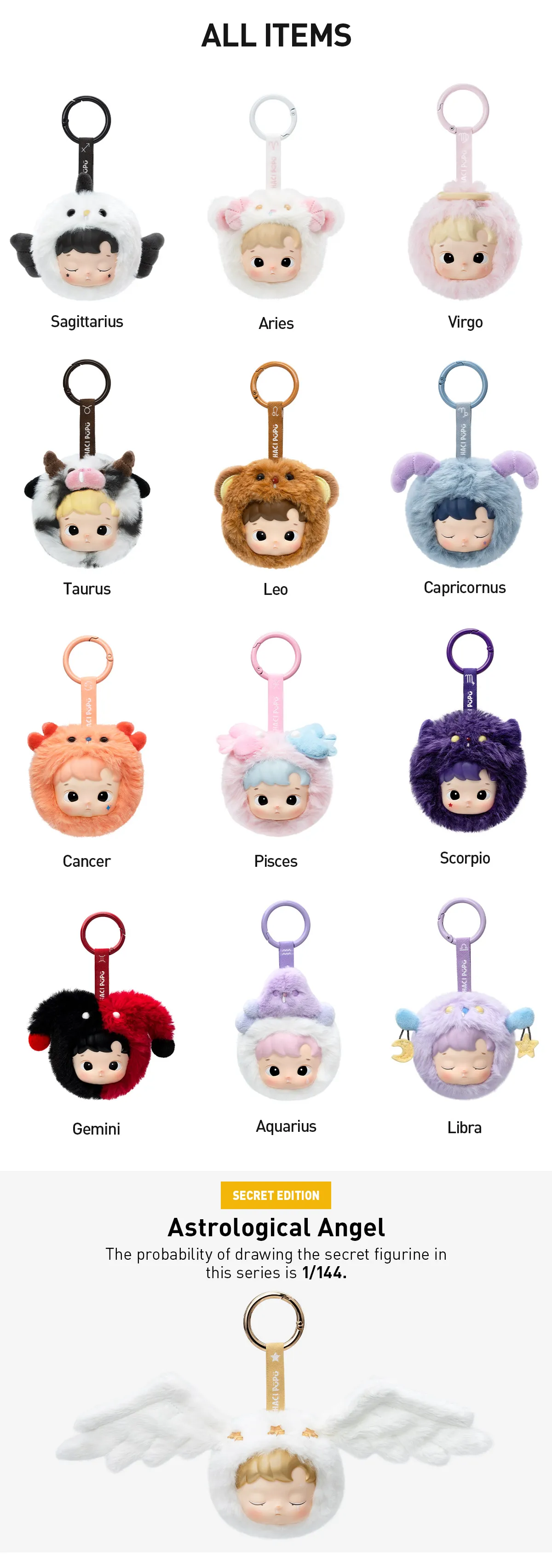HACIPUPU The Constellation Series-Vinyl Plush Blind Box - Image 15