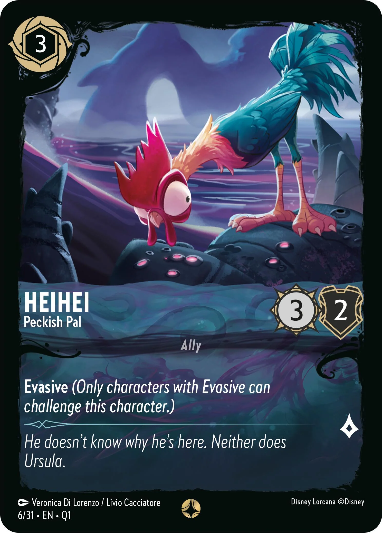 HeiHei - Peckish Pal (6/31) [Illumineer's Quest: Deep Trouble] - Image 2