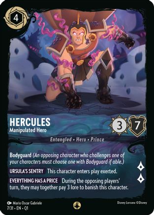 Hercules - Manipulated Hero (7/31) [Illumineer's Quest: Deep Trouble] - Image 3