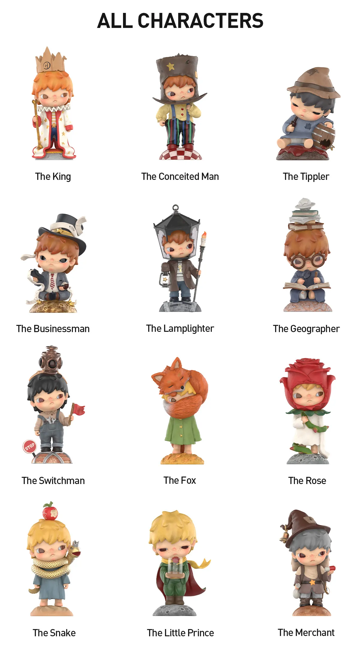 Hirono x Le Petit Prince Series Figures - Image 16
