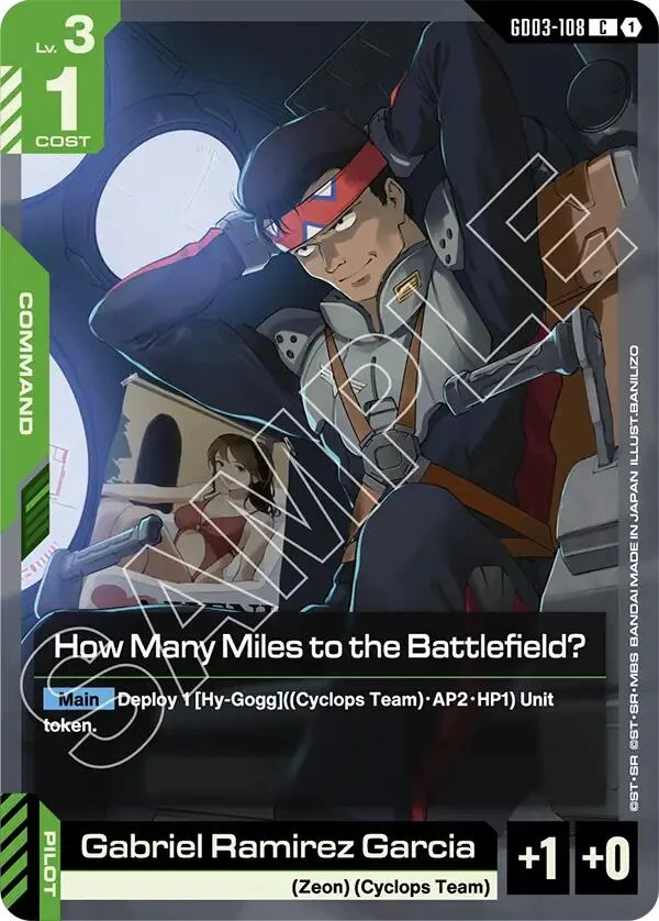 How Many Miles to the Battlefield? (GD03-108)