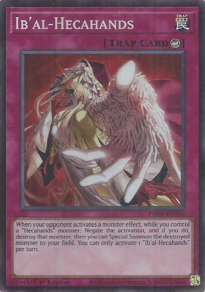 Ib'al-Hecahands (Super Rare) (PHRE-EN010) (Phantom Revenge)