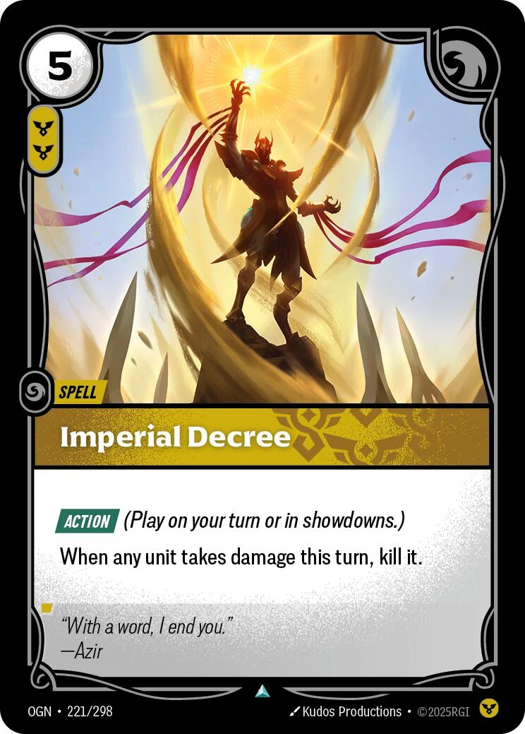 Imperial Decree (221/298) (OGN)