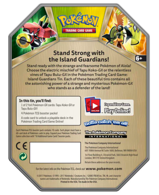 Island Guardians Tin (Tapu Koko GX) - Image 2