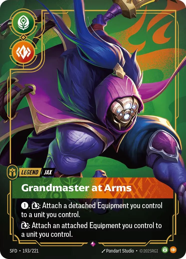 Jax - Grandmaster At Arms (193/221) (Spiritforged)