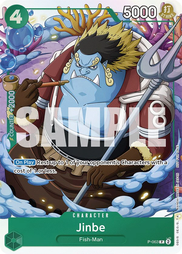 Jinbe (Event Pack Vol. 4) [One Piece Promotion Cards]