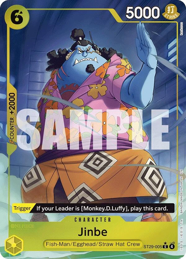 Jinbe (Full Art) (ST29-005) (Starter Deck 29: Egghead)