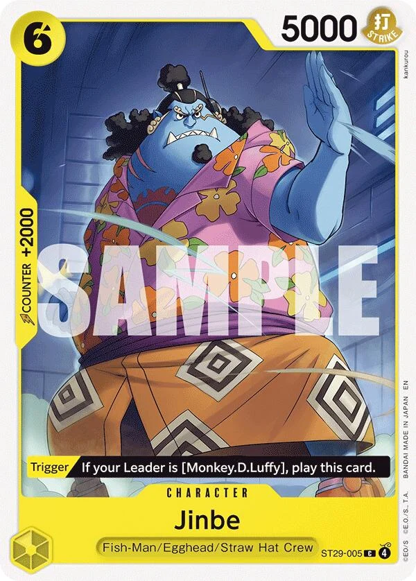 Jinbe (ST29-005) (Starter Deck 29: Egghead)