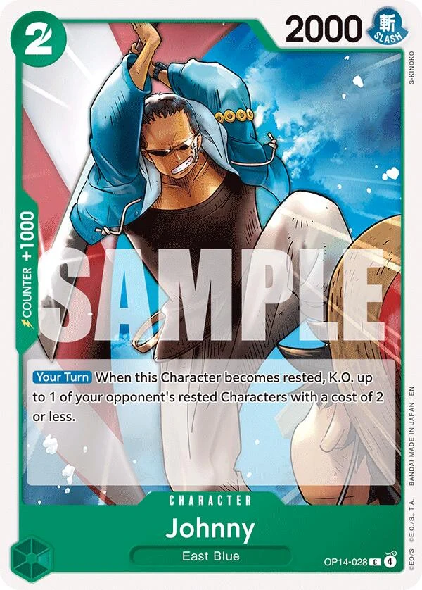Johnny (OP14-028) (The Azure Sea's Seven)