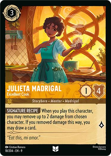 Julieta Madrigal - Excellent Cook (18/204) [Fabled]