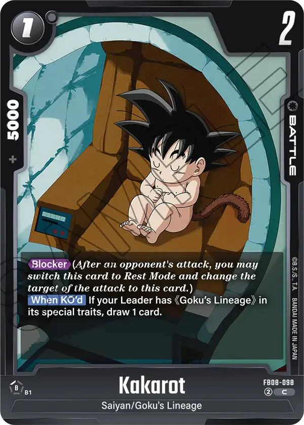 Kakarot (FB08-098) [Saiyan's Pride]