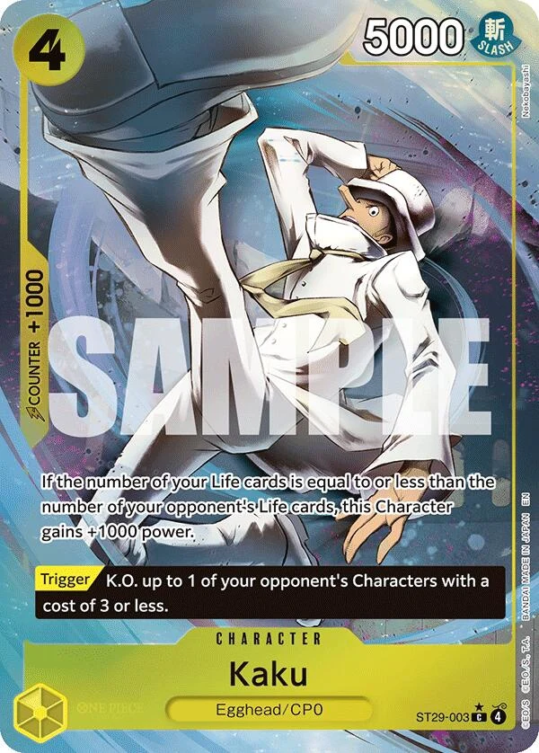 Kaku (Full Art) (ST29-003) (Starter Deck 29: Egghead)