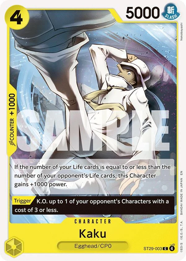 Kaku (ST29-003) (Starter Deck 29: Egghead)