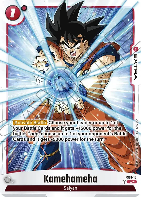 Kamehameha (Bonus Pack Alternate Art) [Starter Deck: Son Goku] - Image 2