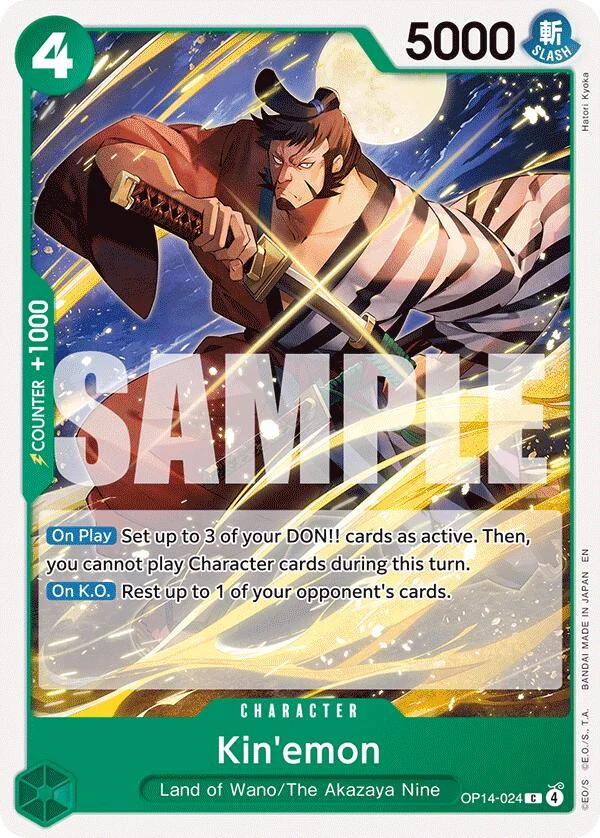 Kin'emon (OP14-024) (The Azure Sea's Seven)
