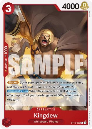 Kingdew [Starter Deck: Red Edward.Newgate]