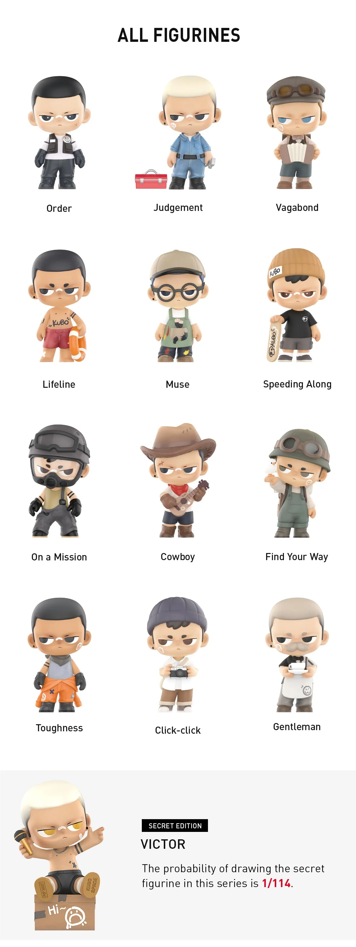KUBO Walks of Life Series Figures - Image 15