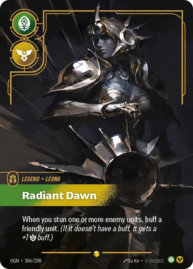 Leona - Radiant Dawn (Overnumbered) (306/298) (OGN)