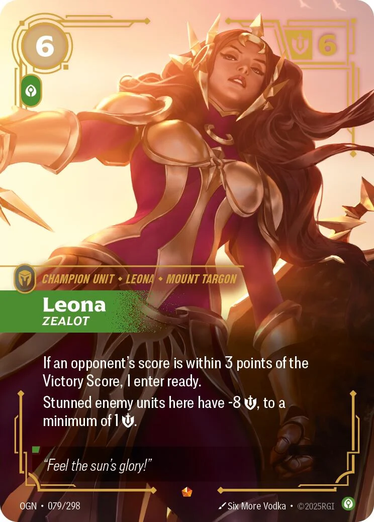 Leona - Zealot (079/298) (OGN)