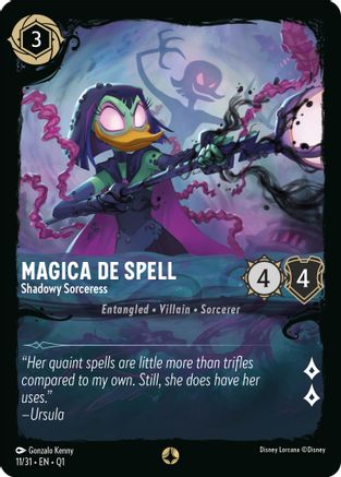 Magica De Spell - Shadowy Sorceress (11/31) [Illumineer's Quest: Deep Trouble] - Image 3