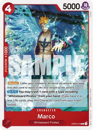 Marco [Starter Deck: Red Edward.Newgate]