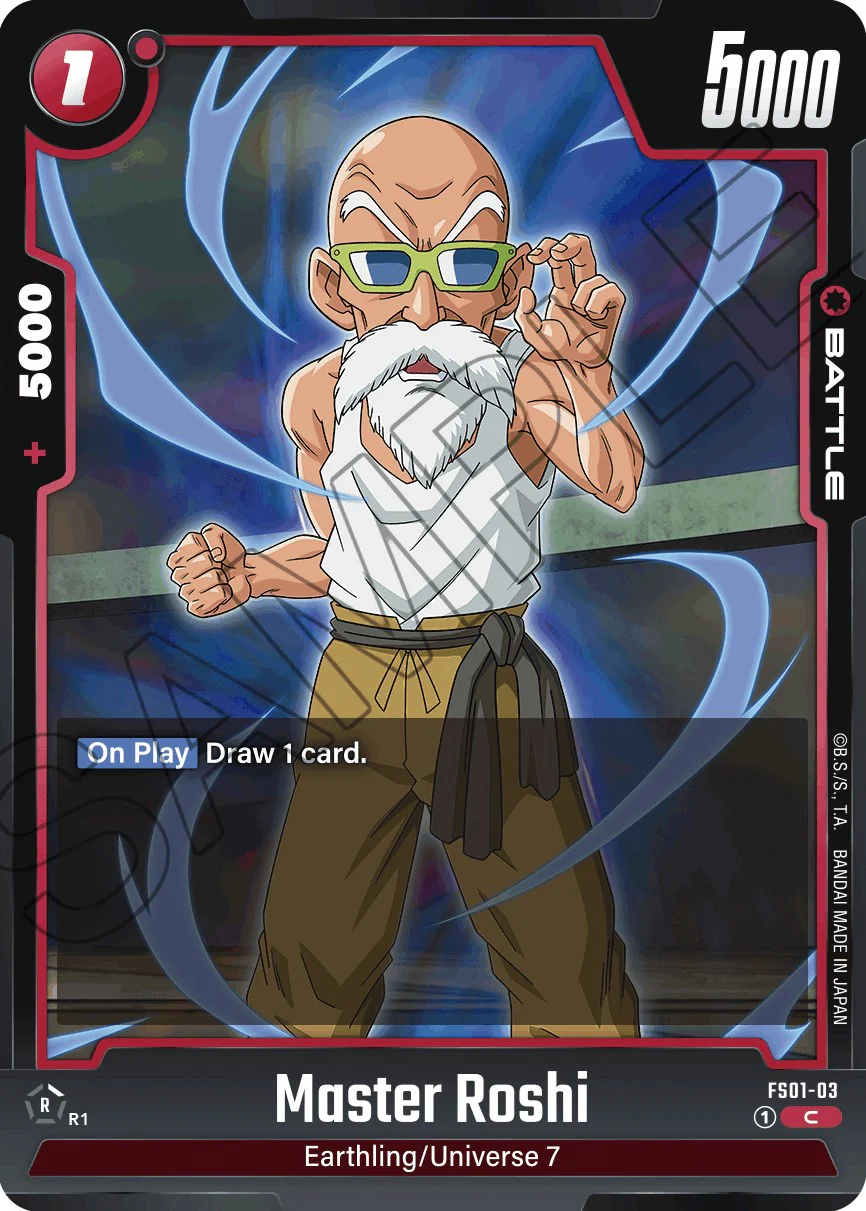 Master Roshi [Starter Deck: Son Goku] - Image 4