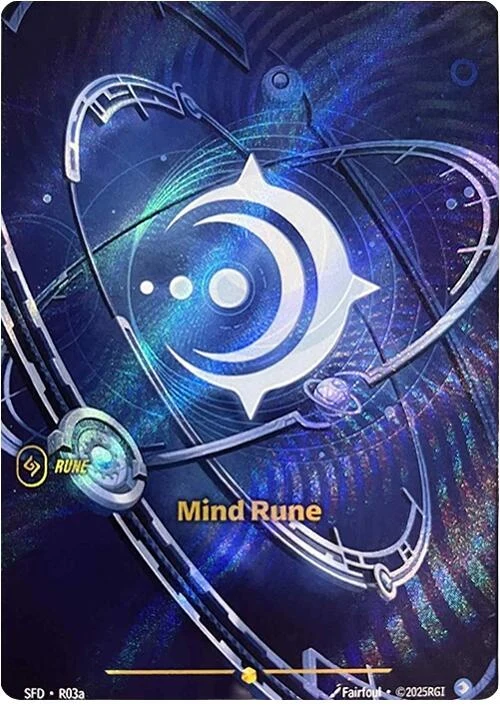 Mind Rune (Alternate Art) (R03a) (Spiritforged)