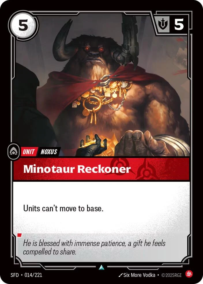 Minotaur Reckoner (014/221) (Spiritforged)