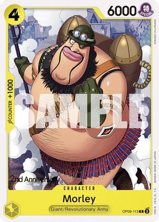 Morley [Emperors in the New World: 2nd Anniversary Tournament Cards]