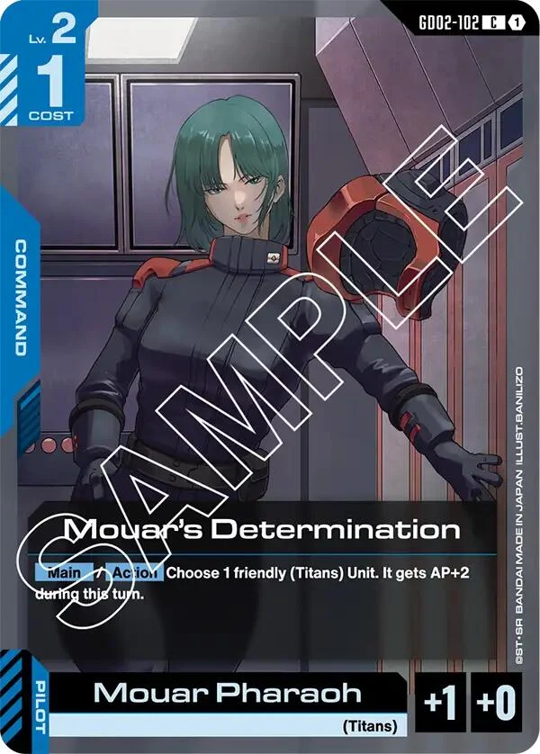 Mouar's Determination (GD02-102) (Dual Impact)