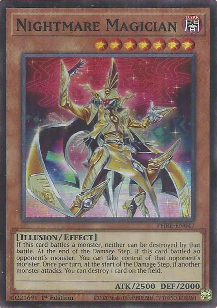 Nightmare Magician (Super Rare) (PHRE-EN047) (Phantom Revenge)