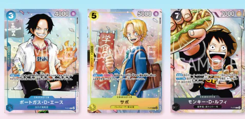 One Piece - Japanese - TCG Three Brothers Saikyo Jump Promo Pack