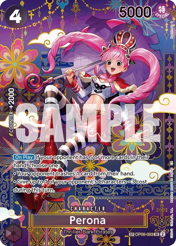 Perona - OP06-093 (SP) (OP06-093) (The Azure Sea's Seven)