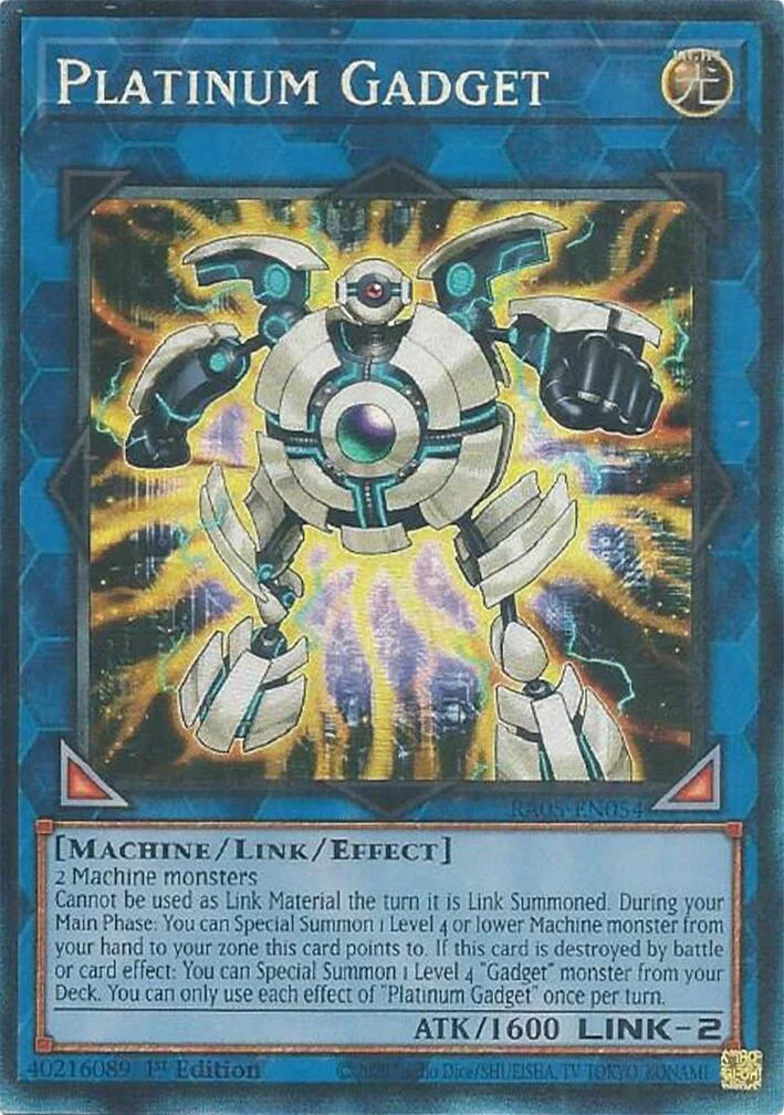Platinum Gadget (Collector's Rare) (RA05-EN054) (Rarity Collection 5)