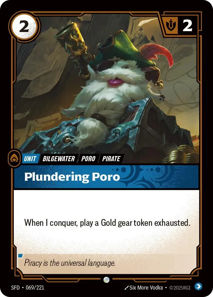 Plundering Poro (069/221) (Spiritforged)