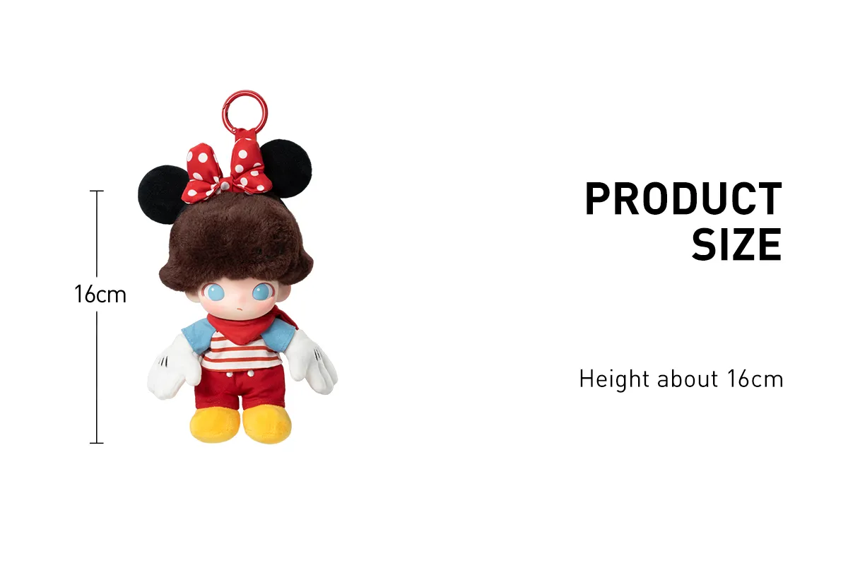 DIMOO WORLD × DISNEY Series Vinyl Plush Keychain Blind Box - Image 10