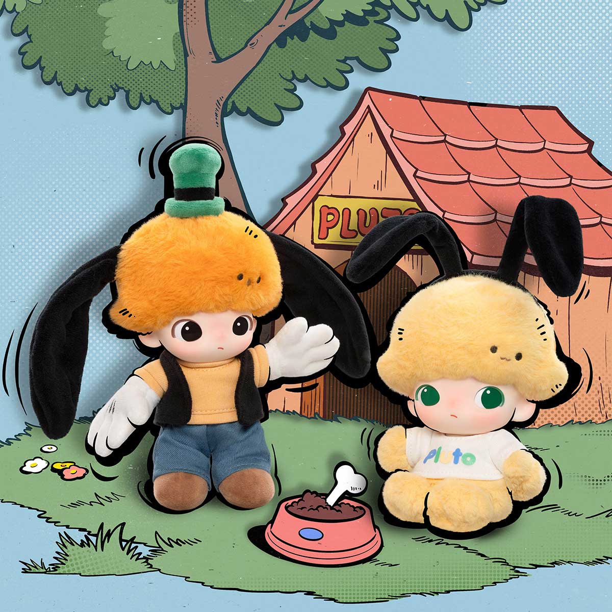 DIMOO WORLD × DISNEY Series Vinyl Plush Keychain Blind Box - Image 5