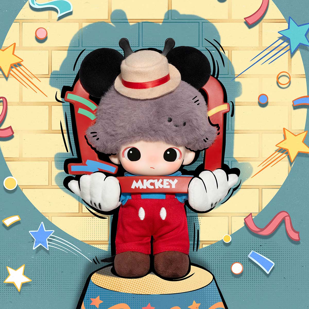DIMOO WORLD × DISNEY Series Vinyl Plush Keychain Blind Box - Image 7