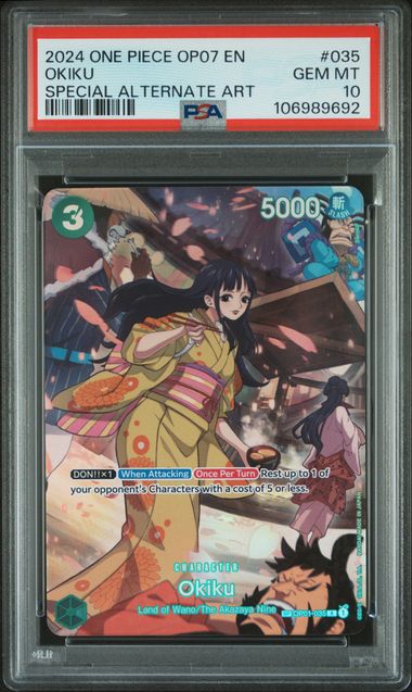 PSA 10 - 500 Years In The Future - Okiku SP #035