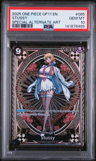 PSA 10 - A Fist of Divine Speed - Stussy SP #085